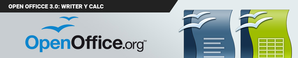 Open Office 3.0: Writer y Calc