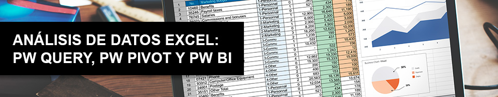 ANÁLISIS DE DATOS CON EXCEL: POWER ǪUERY, POWER PIVOT Y POWER BI