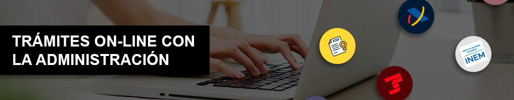 Trámites online con la Administración